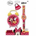 Conjunto de relógios minnie/ mickey/ cars